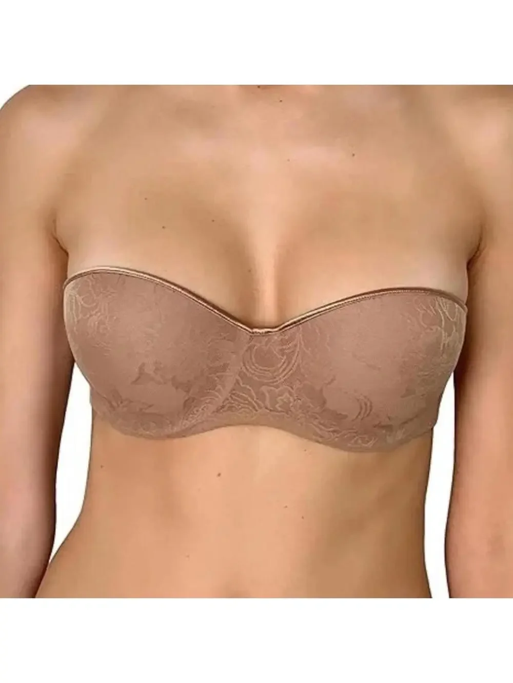 NATORI Private Luxuries Embrace contour underwire strapless padded push up bra